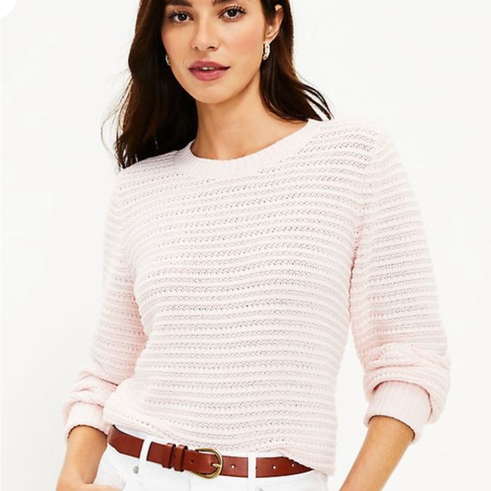 Loft crochet look sweater